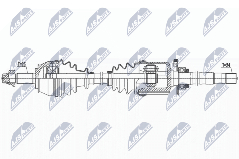 NTY NPW-FT-051 Drive Shaft