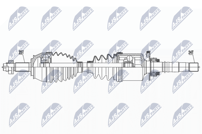 NTY NPW-FT-053 Drive Shaft
