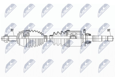 Drive Shaft NTY NPW-FT-053