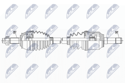 Drive Shaft NTY NPW-FT-055