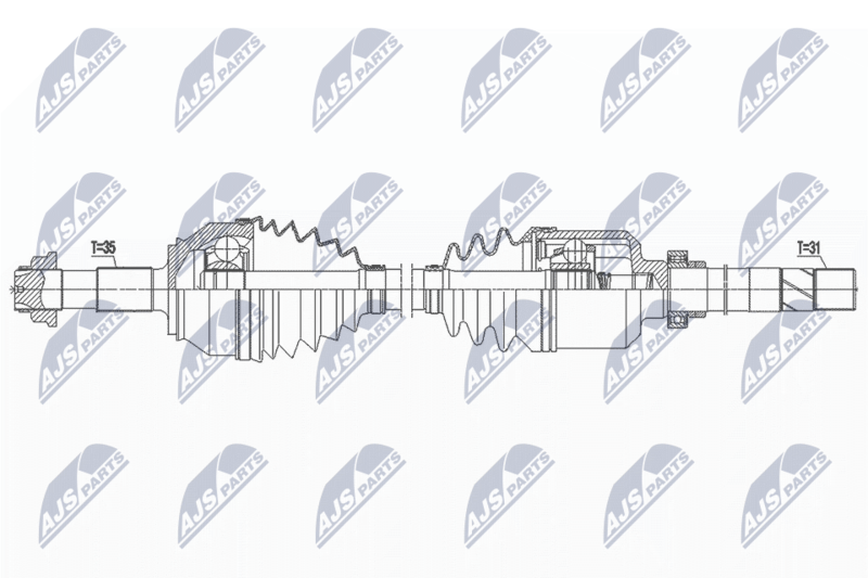 NTY NPW-FT-063 Drive Shaft