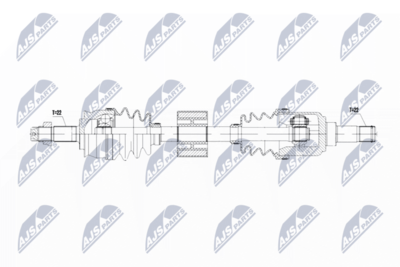 Drive Shaft NTY NPW-FT-069