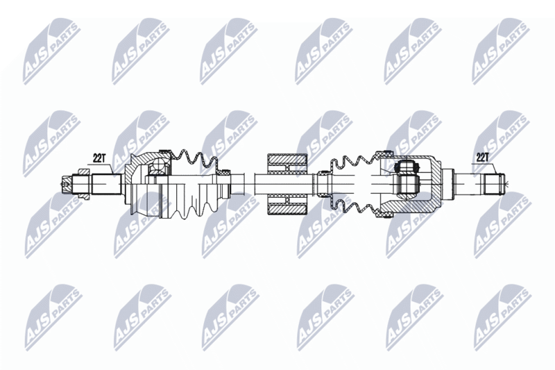 NTY NPW-FT-071 Drive Shaft