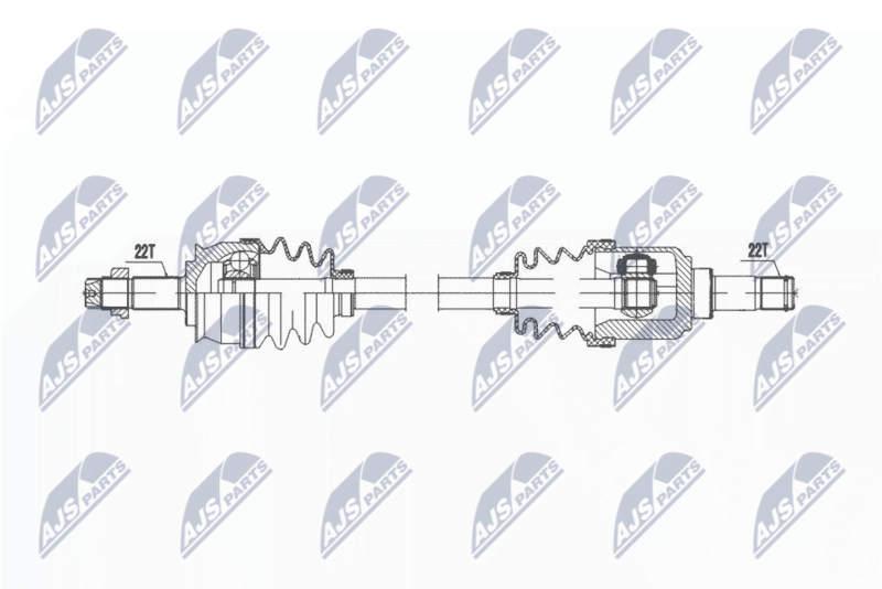 NTY NPW-FT-073 Drive Shaft