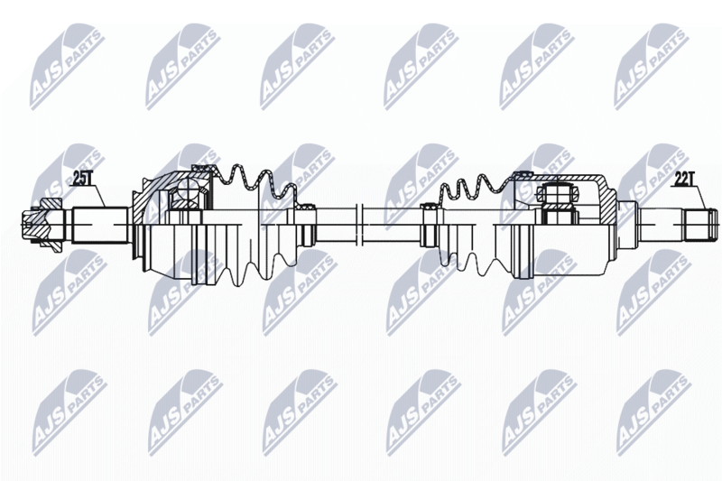 NTY NPW-FT-075 Drive Shaft