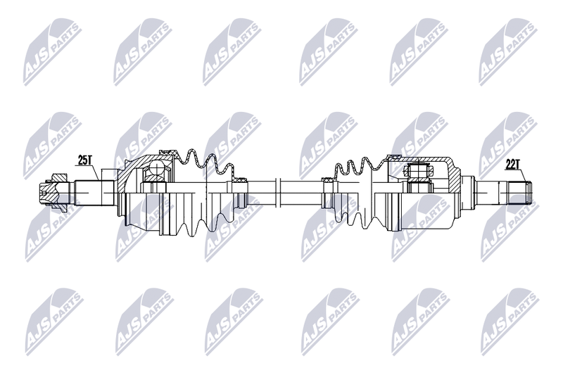 NTY NPW-FT-083 Drive Shaft