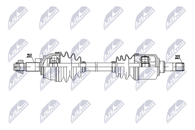 Drive Shaft NTY NPW-FT-083
