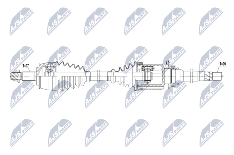 NTY NPW-FT-087 Drive Shaft