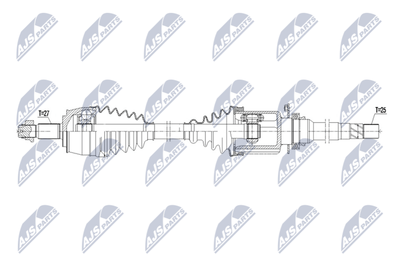 Drive Shaft NTY NPW-FT-087