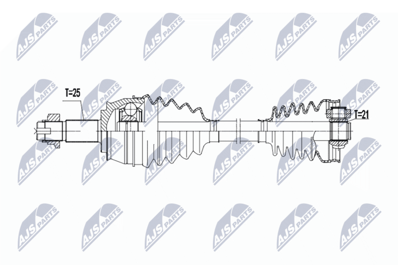 NTY NPW-FT-091 Drive Shaft