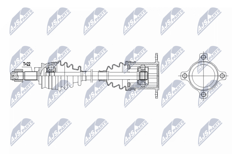 NTY NPW-FT-092 Drive Shaft