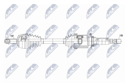 Drive Shaft NTY NPW-FT-095