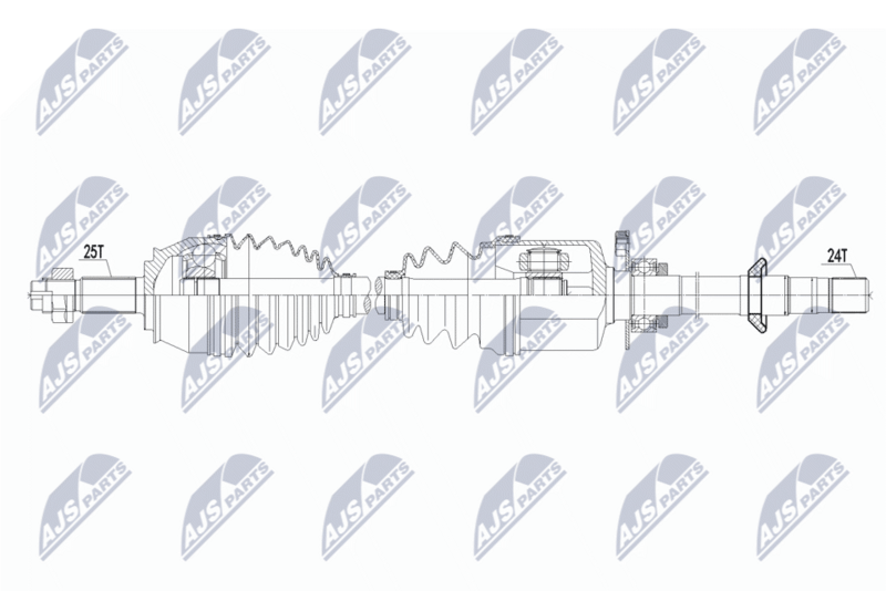 NTY NPW-FT-100 Drive Shaft