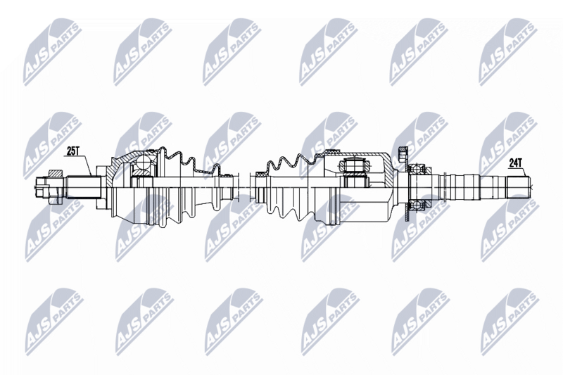 NTY NPW-FT-103 Drive Shaft