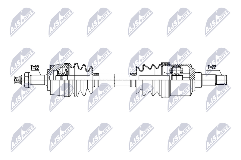 NTY NPW-FT-104 Drive Shaft