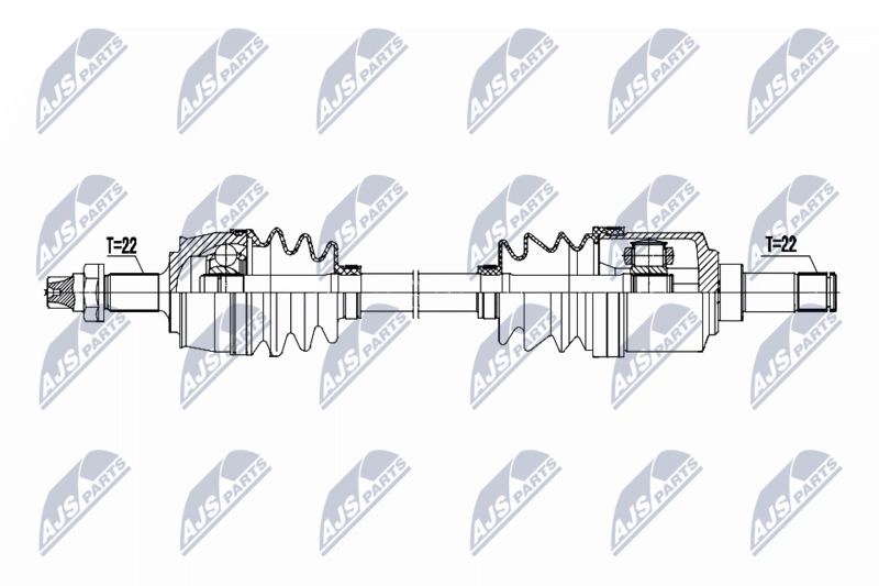 NTY NPW-FT-105 Drive Shaft