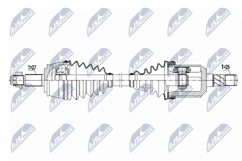NTY NPW-FT-106 Drive Shaft