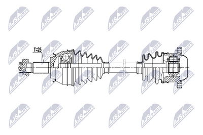 Drive Shaft NTY NPW-FT-108
