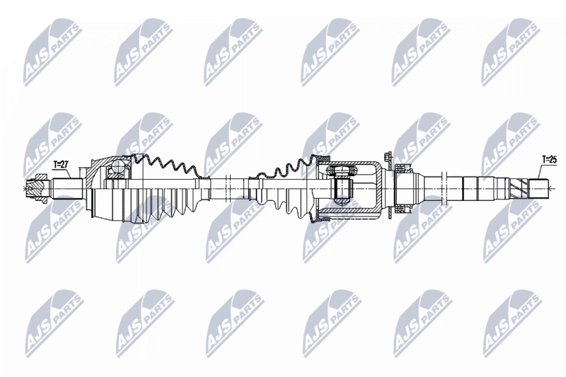 NTY NPW-FT-110 Drive Shaft