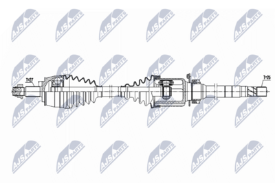 Drive Shaft NTY NPW-FT-110