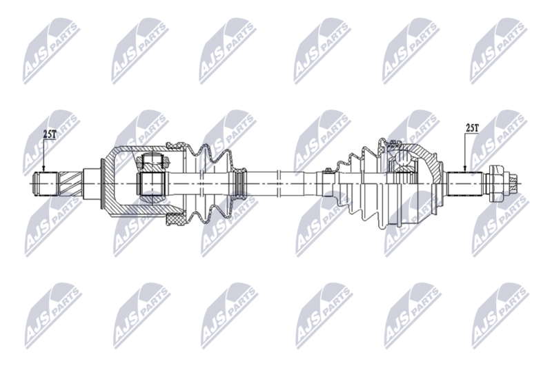 NTY NPW-FT-111 Drive Shaft