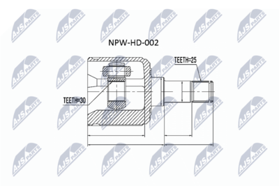 Joint Kit, drive shaft NTY NPW-HD-002