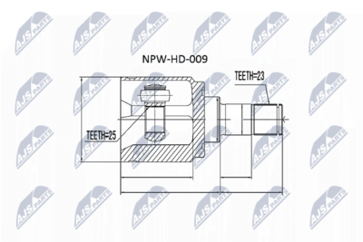 Joint Kit, drive shaft NTY NPW-HD-009