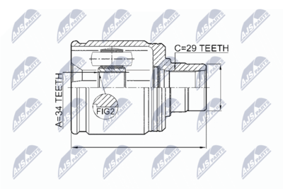 Joint Kit, drive shaft NTY NPW-HD-017