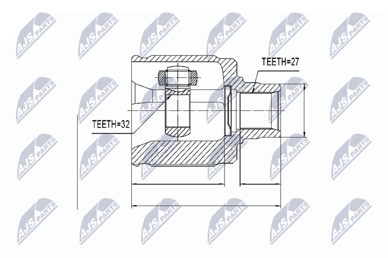 NTY NPW-HD-019 Joint Kit, drive shaft