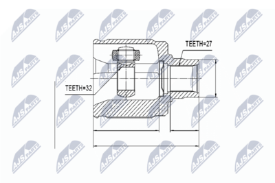 Joint Kit, drive shaft NTY NPW-HD-019