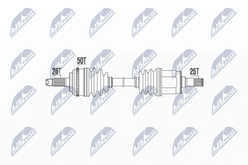NTY NPW-HD-031 Drive Shaft