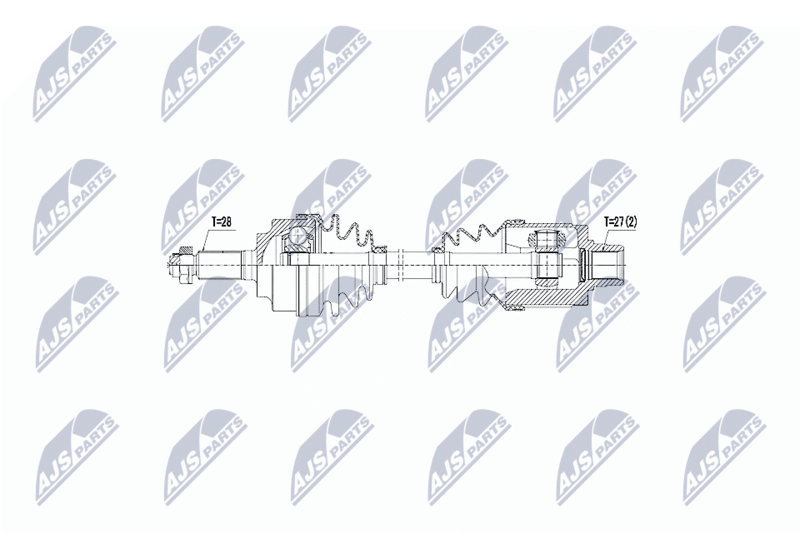 NTY NPW-HD-032 Drive Shaft
