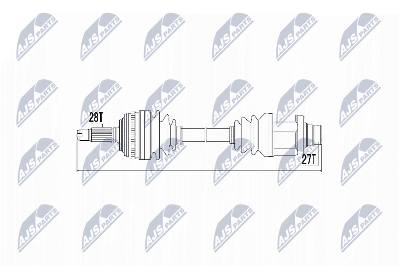 NTY NPW-HD-036 Drive Shaft