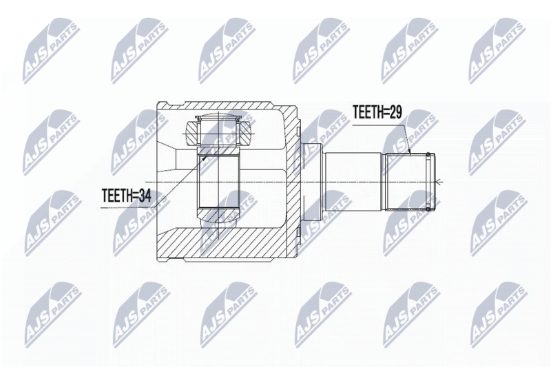 NTY NPW-HD-039 Joint Kit, drive shaft