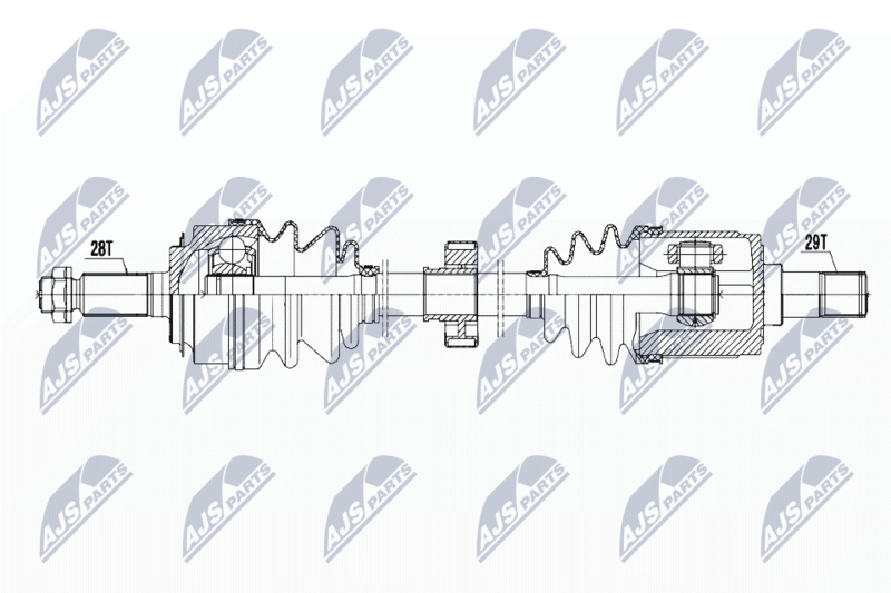 NTY NPW-HD-043 Drive Shaft