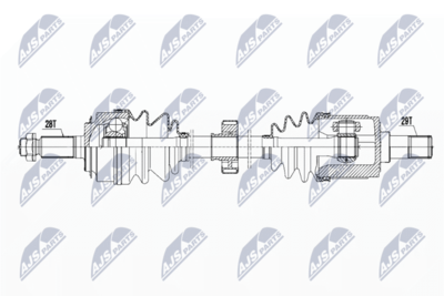 Drive Shaft NTY NPW-HD-043