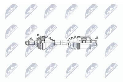 Drive Shaft NTY NPW-HD-045