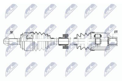Drive Shaft NTY NPW-HD-047