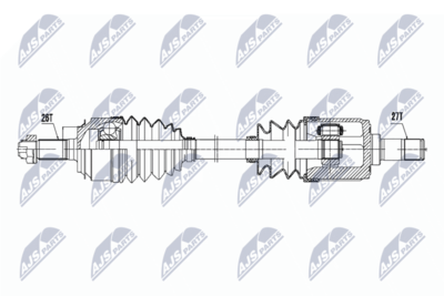 Drive Shaft NTY NPW-HD-050