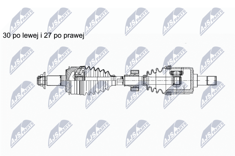NTY NPW-HD-056 Drive Shaft