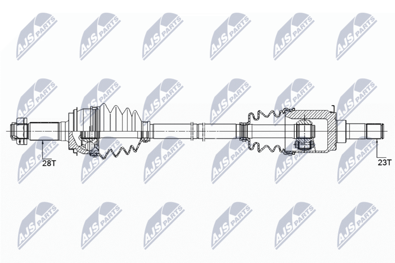 NTY NPW-HD-068 Drive Shaft