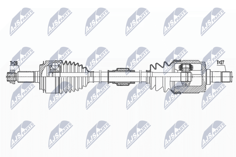 NTY NPW-HD-073 Drive Shaft