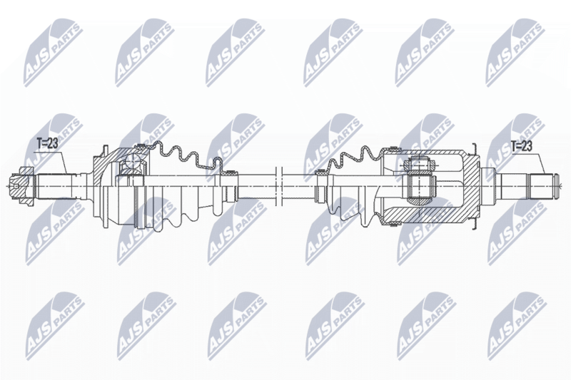NTY NPW-HD-077 Drive Shaft