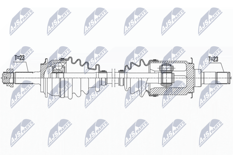 NTY NPW-HD-079 Drive Shaft