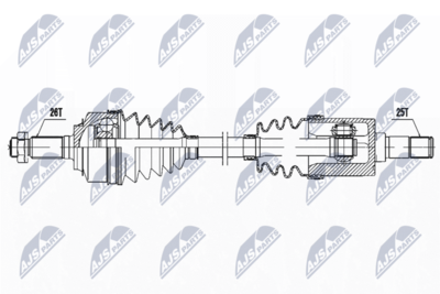 Drive Shaft NTY NPW-HD-087
