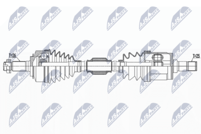 Drive Shaft NTY NPW-HD-090