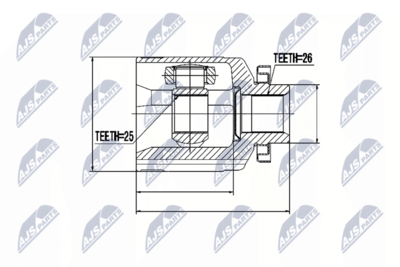 Joint Kit, drive shaft NTY NPW-HY-516