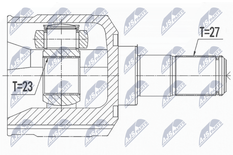 NTY NPW-HY-531 Joint Kit, drive shaft