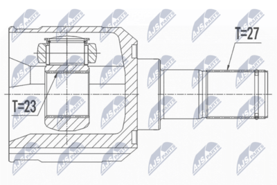 Joint Kit, drive shaft NTY NPW-HY-546
