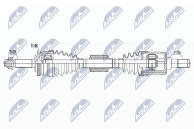 Drive Shaft NTY NPW-HY-553